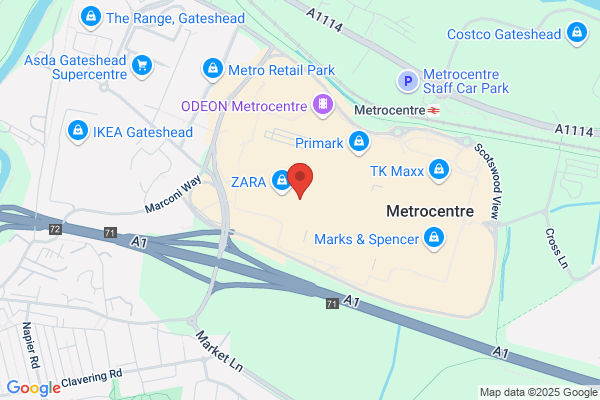 Virgin Atlantic Holidays Metro Centre, Gateshead