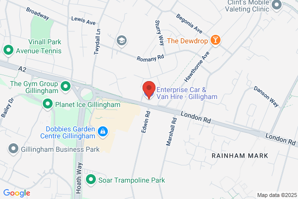 Enterprise Car & Van Hire - Gilligham