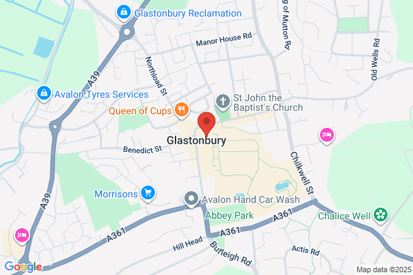 Glastonbury Abbey Shop