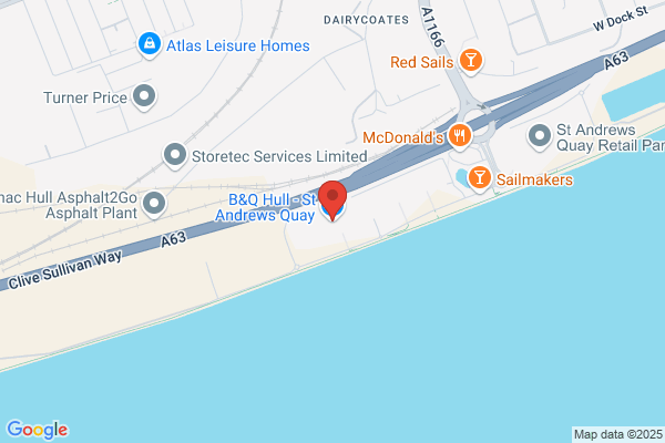 B&Q Hull - St Andrews Quay