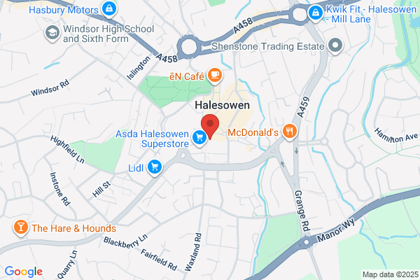 DHL Express Service Point (WHSmith Halesowen)