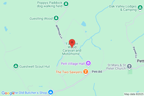Fairlight Wood Caravan and Motorhome Club Campsite