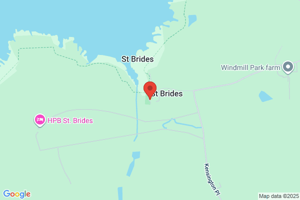 St Bridgets At St Brides Church In Wales