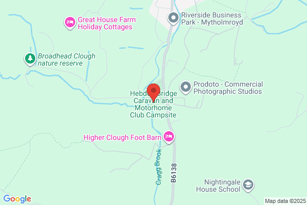 Hebden Bridge Caravan and Motorhome Club Campsite