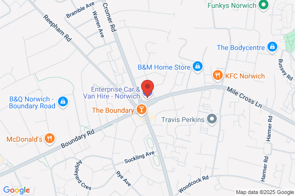 Enterprise Car & Van Hire - Norwich