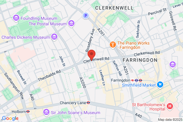 Clerkenwell Print by Atlantis Print