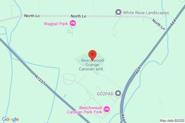 York Beechwood Grange Caravan and Motorhome Club Campsite