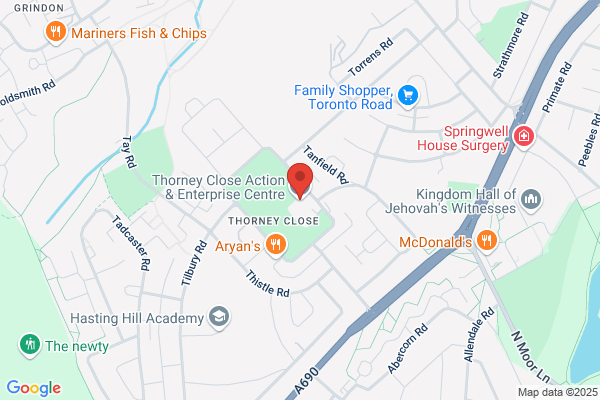 Thorney Close & K I