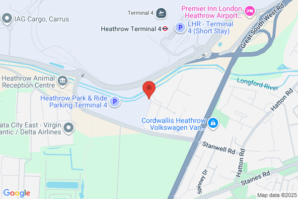 Heathrow Covid-19 testing drive through