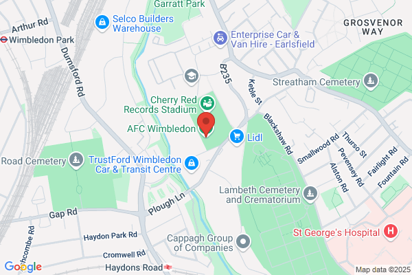 Wimbledon Football Club Soccer Courses