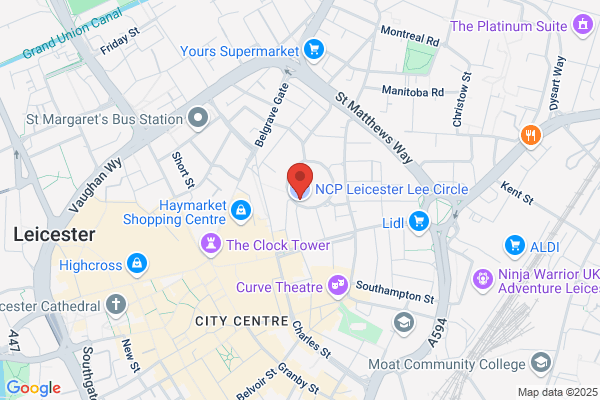 NCP Leicester Lee Circle