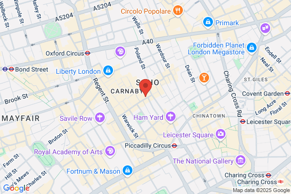 Lush Studio, Soho Beak St
