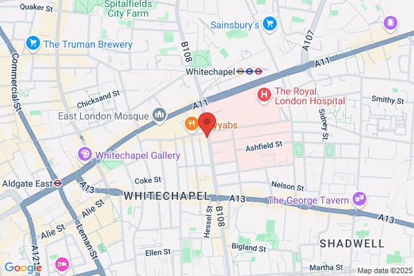 Creams Cafe Whitechapel