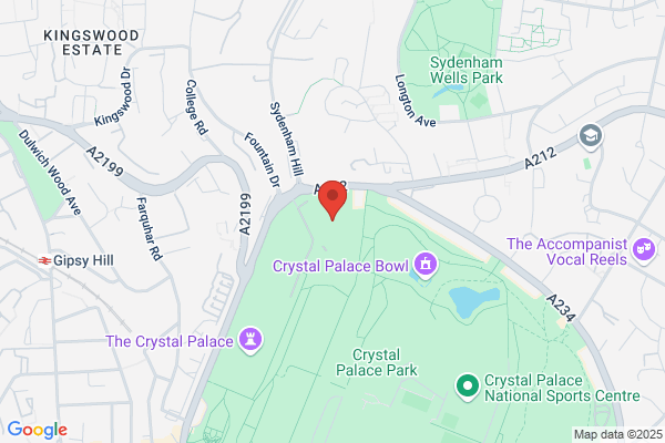 Crystal Palace Caravan and Motorhome Club Campsite