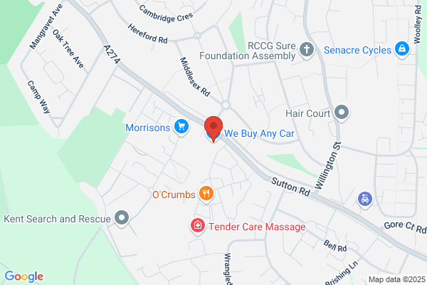 We Buy Any Car Maidstone Sutton Road