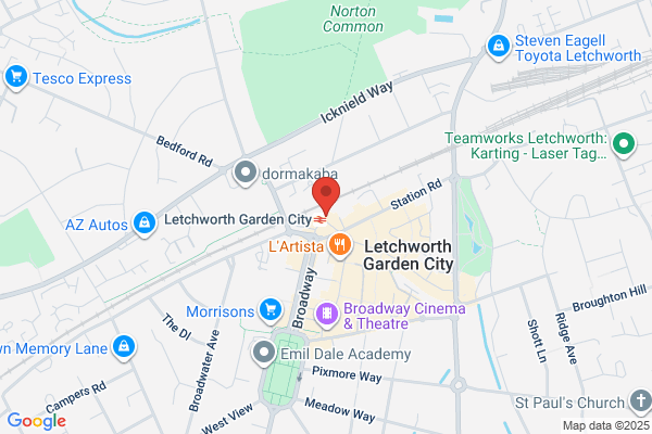 Letchworth Garden City Car Park