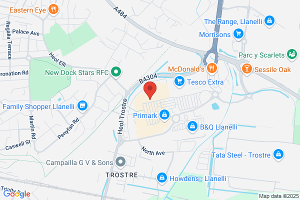 DHL Express Service Point (WHSmith Llanelli)