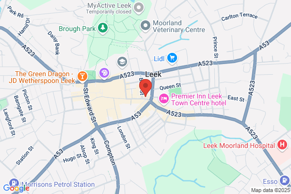 Co-op Funeralcare, Leek - closed