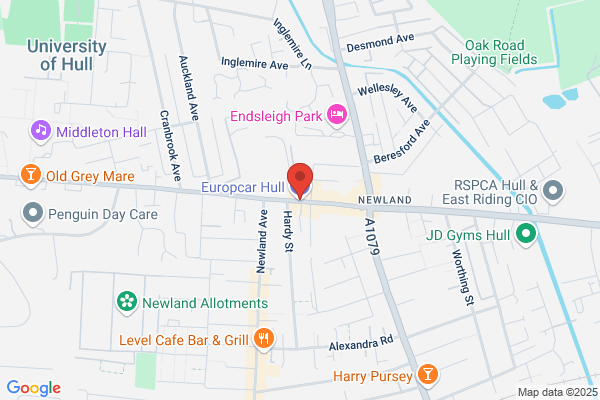 Europcar Humberside Airport Walk Up Only