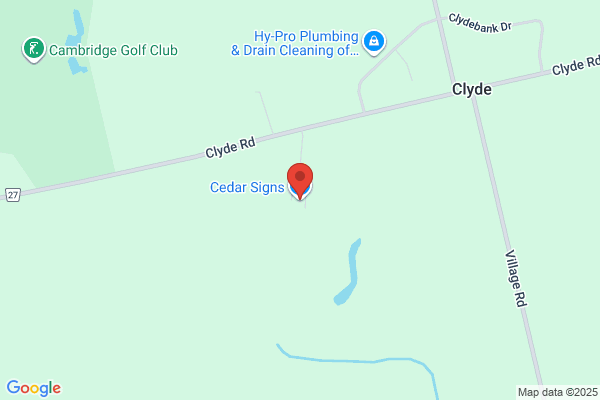 Cedar Signs