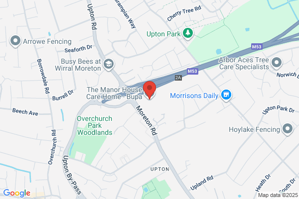 The Manor House Care Home - Bupa