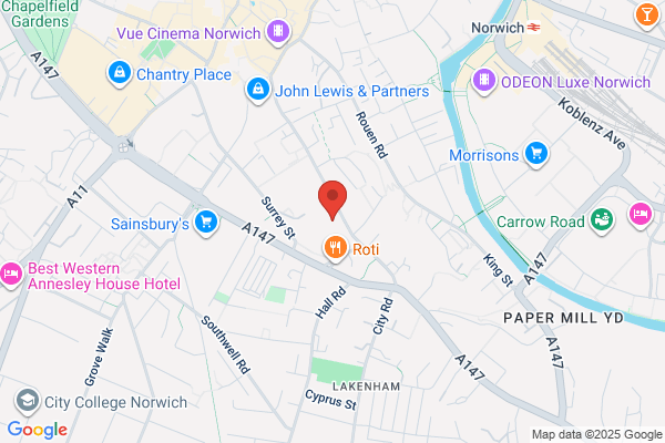 Enterprise Car & Van Hire - Norwich Ber St