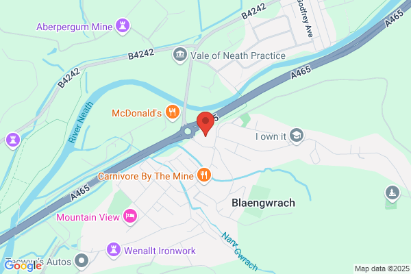 KFC Glynneath - Cwmgwrach Roundabout