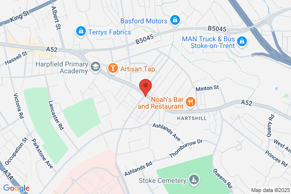 hartshill stoke on trent