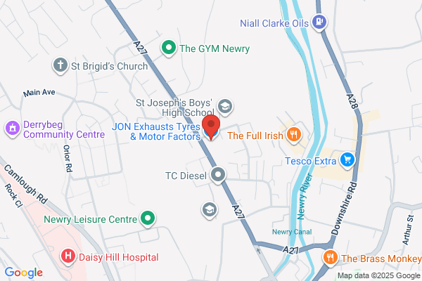 J O N Exhausts Tyres & Motor Factors