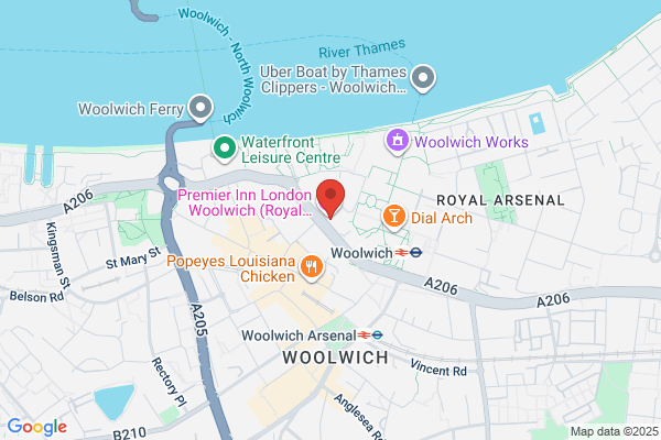 London Woolwich Beefeater