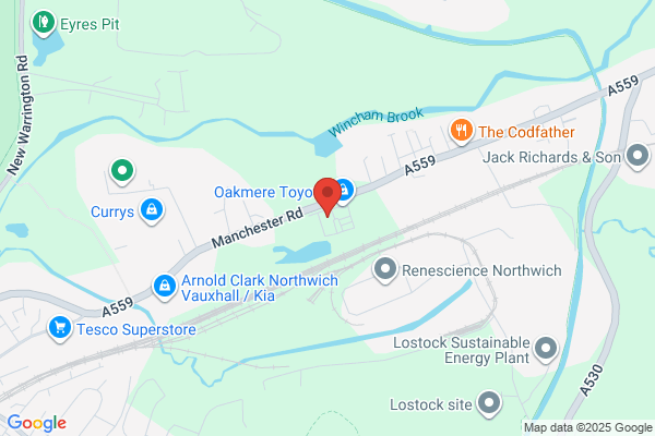 Motability Scheme at Oakmere Toyota Northwich