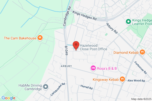Hazelwood Close Post Office