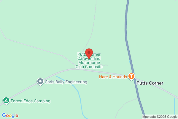 Putts Corner Caravan and Motorhome Club Campsite