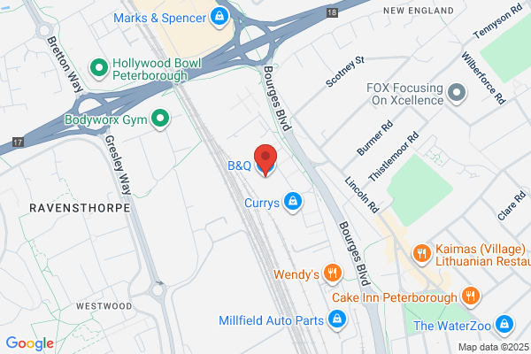 B & Q DIY Supercentre