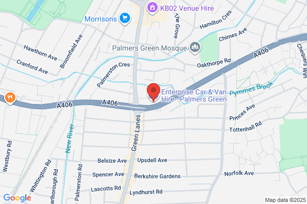 Enterprise Car & Van Hire - Palmers Green