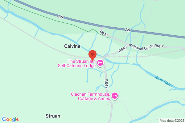 Calvine Caravan & Camping Park At Struan