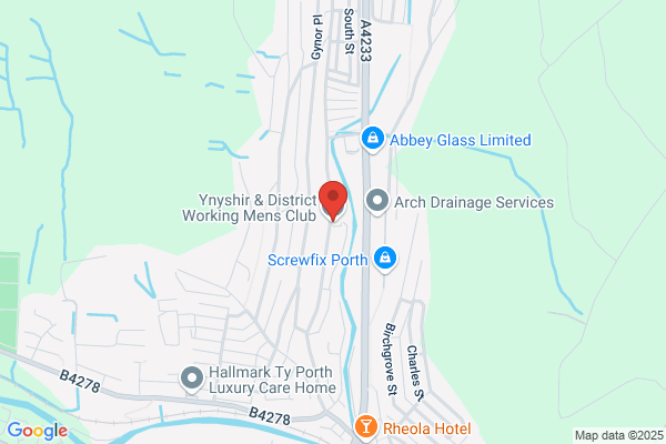 Ynyshir & District Working Mens Club
