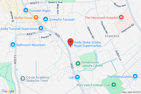 Asda Stoke Scotia Road Supermarket