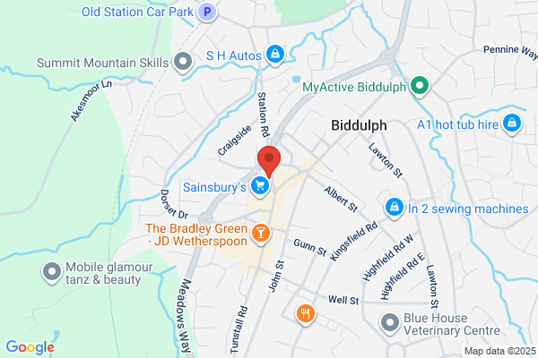 Biddulph Flower Shop