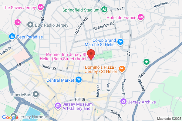 Premier Inn Jersey St Helier (Bath Street) hotel