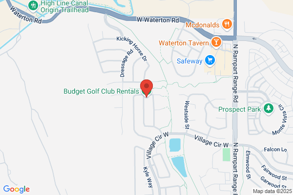 BUDGET GOLF CLUB HIRE
