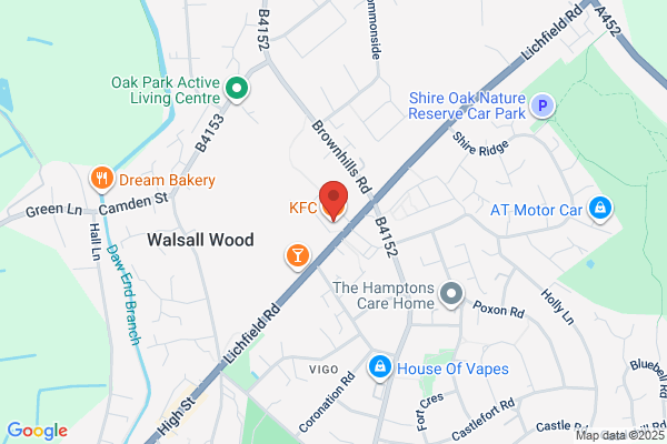 KFC Walsall Wood - Lichfield Road
