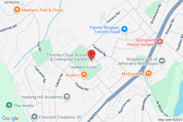 Thorney Close & K I