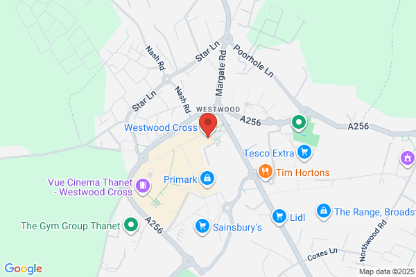 DHL Express Service Point (WHSmith Broadstairs Westwood Cross)
