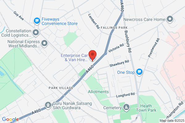 Enterprise Car & Van Hire - Wolverhampton North