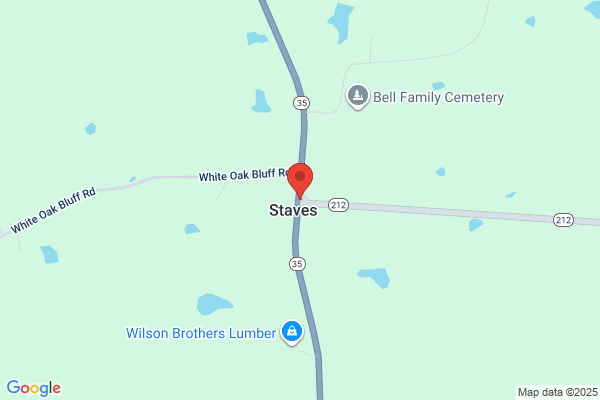 R T Staves