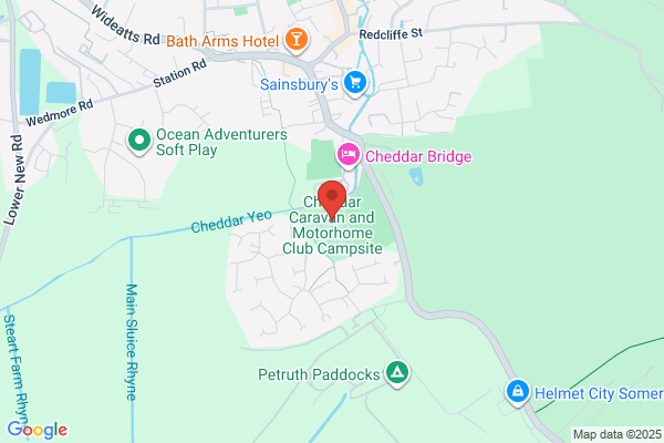 Cheddar Caravan and Motorhome Club Campsite