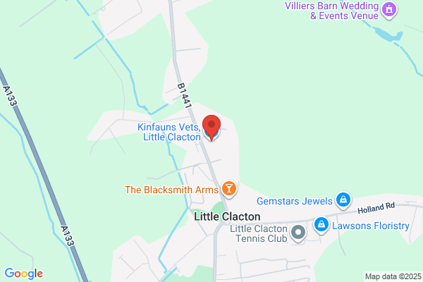 Kinfauns Vets, Little Clacton