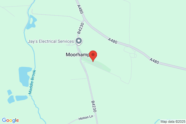 Moorhampton Caravan and Motorhome Club Campsite