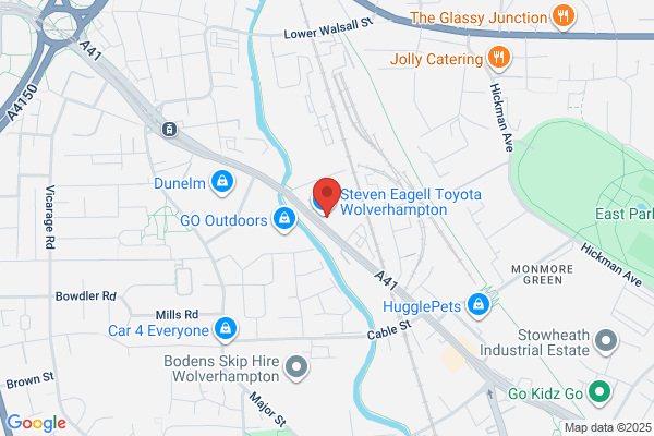 Motability Scheme at Steven Eagell Toyota Wolverhampton